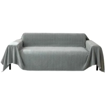Chenille Sofa Cover Herringbone Simple Style Towel Four Seasons Universal Office Nap Air Conditioning Blanket Made