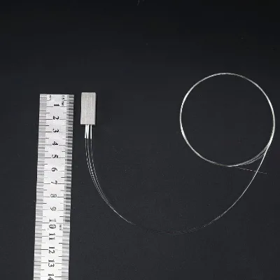 4 Channels Mini Dense Wavelength Division Multiplexer (DWDM)based on TFF and Free-space 0.8dB Typical IL,Unilateral Fiber Outlet