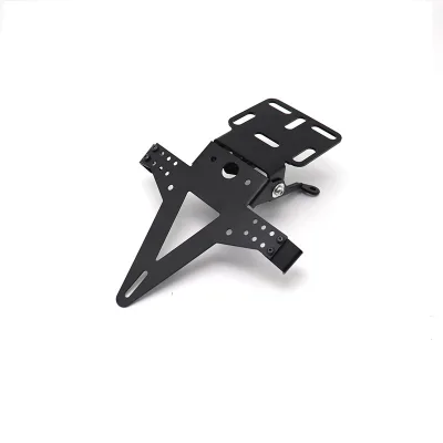 Motorcycle Black Metal Tail Light Mount License Number Plate Light Bracket Holder for R1 R3 R6 R15 R25 MT07