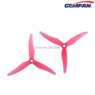 AD 12 Pcs/ 6 Pairs Gemfan 51466 5inch 3 Blade/ Tri-blade Propeller Props CW CCW Brushless Motor FPV Propeller for FPV Racing Drone