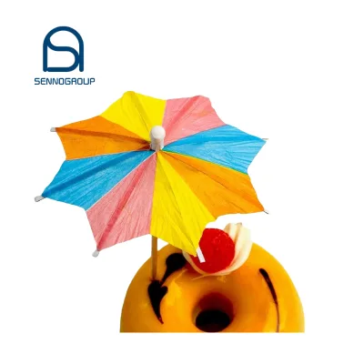 Decorative Picks Drinks Cocktail Picks Creative Paper Umbrella Fruit Picks