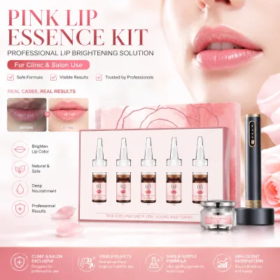 Custom Logo Pink Lip Serum Dark Lips Correction Treatment Small MOQ Private Label Factory