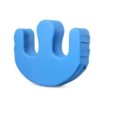 U-Shaped Pillow Leather Turning Aid for Elderly in Bed Side-Lying Nursing Device with Comfortable Turning Pad