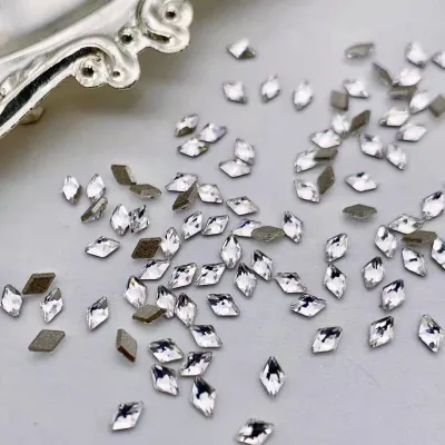 Austrian Crystal Hot Stone Rhombus Flat Back 2709 for Jewellery, Costume Decoration and High End Crafts Transfer Pattern Design