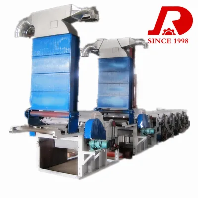 Full Automatic Textile Waste Recycling Line with Opening & Cleaning Function, ISO9001 Approved