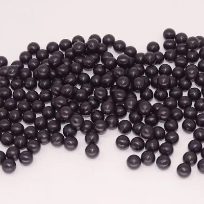 NR Silicone Rubber Ammo Balls Reusable Soft Rubber Balls for Shooting Game Toy