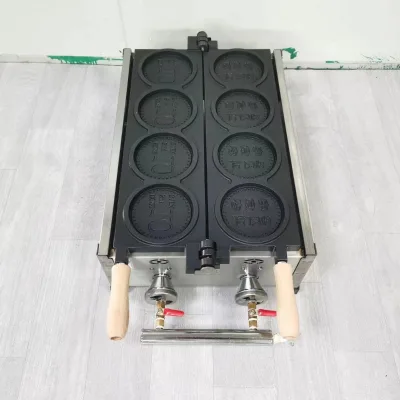 Hot Sell Automatic Waffle Machine Stainless Steel Non-Stick Coating High Capacity Electric Heating Energy Saving Household