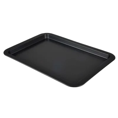 Nonstick 15'' X 10'' Commercial Quality Eco-Friendly Carbon Steel Gray Baking Sheet Pan Professional Multipurpose Oven Tray
