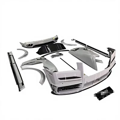 Cullinan M Style Body Kit Rolls Car Bumpers Side Skirts Over Fenders Rear Spoiler Carbon Body Replacement Car Exterior Parts