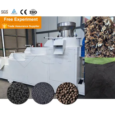 Individual Plastic Pelletizer Machine Multi Mill Granulator Round Ball Fertilizer Granulator Machine