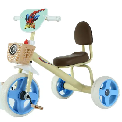 High-quality Children Tricycle Baby Toy Made of Metal Plastic for Children Aged 2 to 4 and 5 to 13 for Boys Girls Outdoor Riding