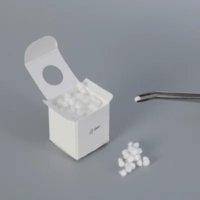 Cheap Free Sample Custom Cotton Balls 0.5gm Uphten Pellet Dental