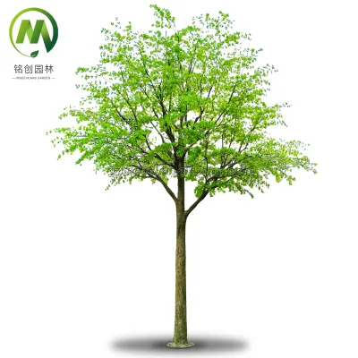 OEM Plastic Bonsai Tree Artificial Green Plant Large Artificial Decorative Tree Enkianthus Quinqueflorus for Garden Landscaping
