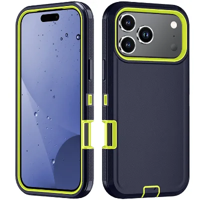 3 in 1 hybrid combo covers for iPhone17 phone case,defender mobile house for iPhone 17 cover case,for iPhone 17 defender cases