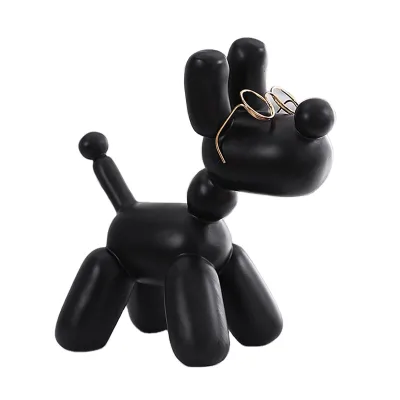 New Style Resin Crafts Balloon Dog for Family Decoration for Living Room TV Desktop