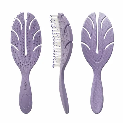 Home Use Soft Nylon Cushioned Hair Brush with Flexible Air Bag Scalp Massage Design for Daily Detangling and Smooth Styling
