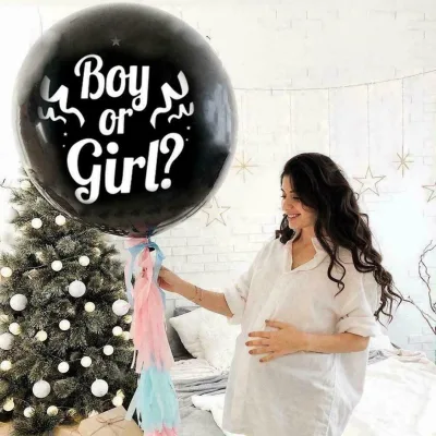 Pink Blue Gender Reveal Balloon 36 Inch Thickened Confetti Balloons Arch Garland Kit Set for Wholesale Retail Party Decoration