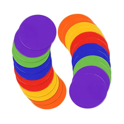 Rubber Agility Dots Flat Cones Non Slip Sports Dots Floor Spots Agility Markers for Sports Training