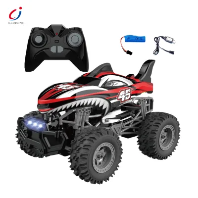 Chengji High Speed off Road Rc Car High Quality Shark Theme 1:14 2.4g Cool Lighting Rc Truck Car off Road Remote Control