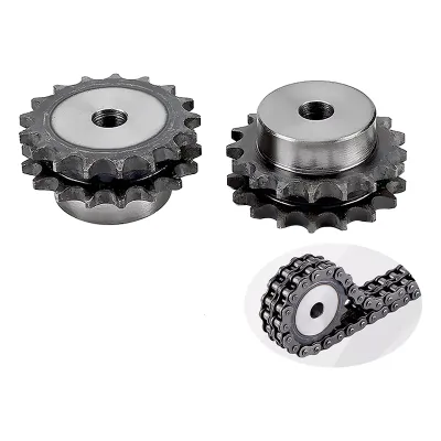 OEM Large Rear Wheel Sprocket High Efficiency Custom Roller Parts Motorcycle Chain Sprocket Kit Set