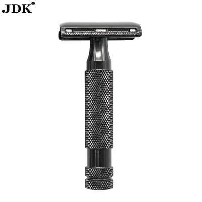 Shaving Razor Shenzhen Manufacturer Dark Chrome Cheap Custom Manual Double Edge Safety Hand Made Big Shaving Blades Razor
