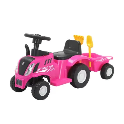 Unisex Fashionable Tractor Slide-on Toy for Kids Battery/Electric Operated Baby Ride-On Car With Remote for 2-4 & 5-7 Years