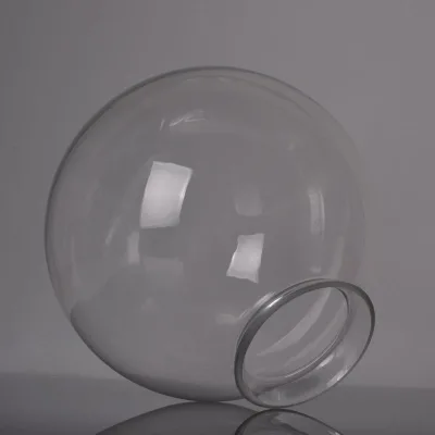 Clear Glass Globe Lamp Shade With Open Bottom for Light Fixtures Lamps and Indoor Lighting Bulk Sale