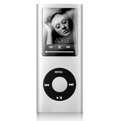 Hot Selling Mp3 Mp4 Music Player 1.8 Inch Screen Photo Video Support Voice Recorder FM Radio E-Book AUX/USB Built-in Battery