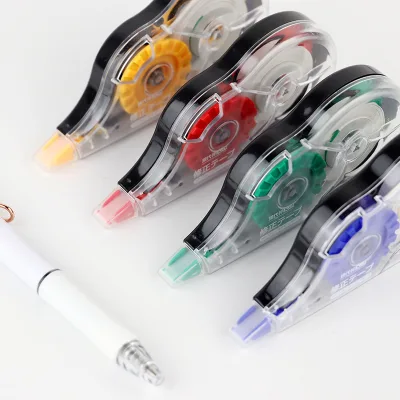 Multi Color Simple Student Stationary Correction Tape