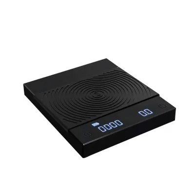 USB Charge Eco-Friendly Coffee Scale LED Display Drip Coffee Scale 2kg/0.1g Portable Kitchen Digital Coffee Weighing Food