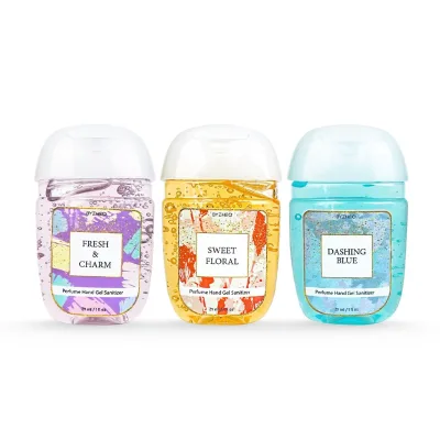 30ml Anti Bacterial Waterless Travel Pack Hand Sanitizer Gel