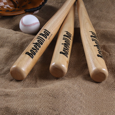 Natural Hardwood Outdoor Professional Game Sports Wooden Baseball Bats