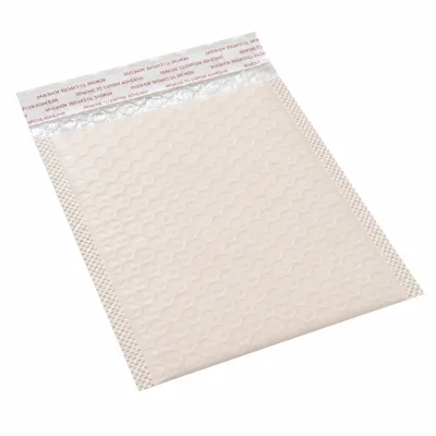 Stock HAOUGER Poly Bubble Mailer Padded Envelope Tear Proof 0.5 Mil Thickness Cosmetic Nail Polish Oil Express Mailing Bags