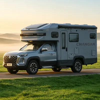Factory Direct - 2026 Family Overlander Changan Peak View 4WD RV, Full Camping Kit & Luxury Interior, Ideal Overland Camper