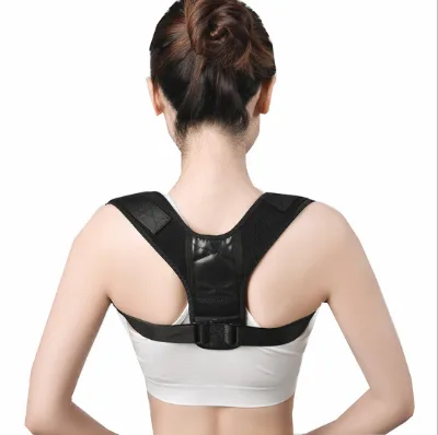 Adults Unisex Compression Adjustable Back Brace Posture Corrector