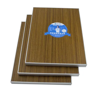 Wood Grain 38mm 25mm Aluminum Honeycomb Core Waterproof Sandwich Panel Fireproof for Building Decoration