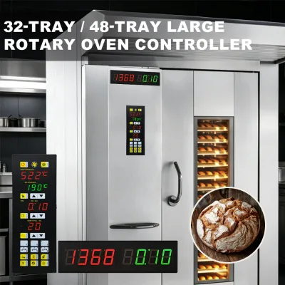 Hot Sale Commercial AC220V 50Hz/60Hz Large Rotary Oven Controller MK6771 ±1℃ Temperature Control Accuracy Control Board
