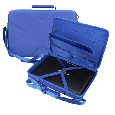 Protective Waterproof EVA Laptop Shoulder Sleeve Bag for 13/14/15 Inch Tablet with Handle for Travel Men Women