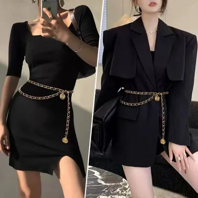 BOYI Hot Selling Chain Belt, High-end Matching Skirt Dress, Belt Chain Wholesale