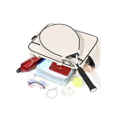 Custom Portable Waterproof Women Sling Sport Paddle Racket Sleeve Pickleball Totes Handbag Nylon Pickleball Bag for Women