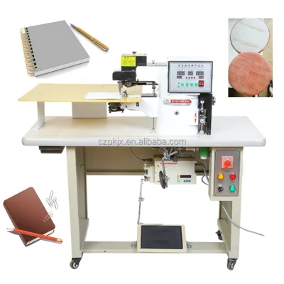 Automatic PU Leather Notebook Edge Folding Pressing Machine Round Corner Hardcover Gluing Machine