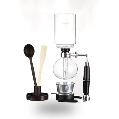Siphon Coffee Maker 3/ 5 Cups Glass Coffee Siphon Espresso Coffee Maker