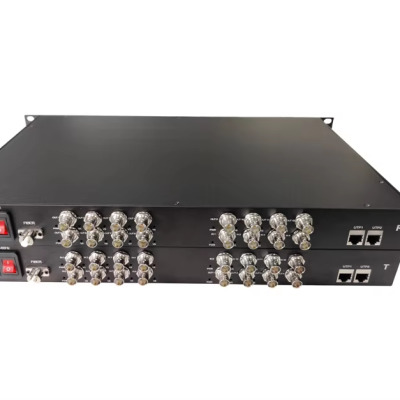 12 channel 3g sdi forward video and 4 channel reverse video with ethernet functions