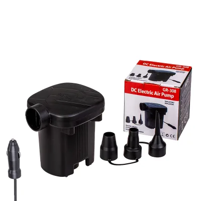 Outdoor Camping Inflatable Tent Air Bed Use DC12V Vehicle-mounted Air Pump with Car Charge Adpater for Inflable Tent