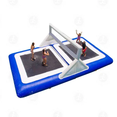 Inflatable Floating Volleyball Court for Water Sports Pool and Beach Recreation