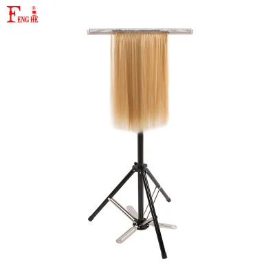 Stainless Steel Hair Extension Stand Wig Display Holder Tripod
