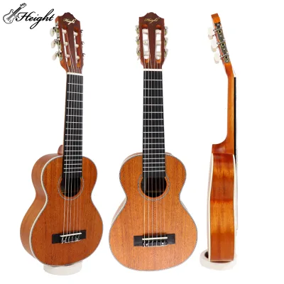 Quilted Ash Ukuleleukulele Uke Bell Brass Body Resonator Ukulele 28 Inch Concert Ukelele Brand Hawaii Guitar