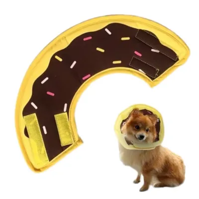 Cartoon Polyester Pet Collar for Small Dogs Cats-Adjustable Waterproof Comfortable Easy to Clean Durable Daily Wear Accessory