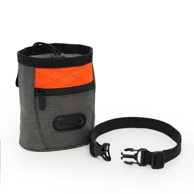 Training Bag with Waist Belt PE Buckle Built-in Poop Bag Dispenser Suitable for Training Walking Dog