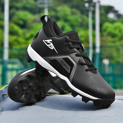 Professional Men's Fast Soccer Sneakers Anti-Slip Rugby Cleats for Baseball American Football Fast Sports Artificial Grass